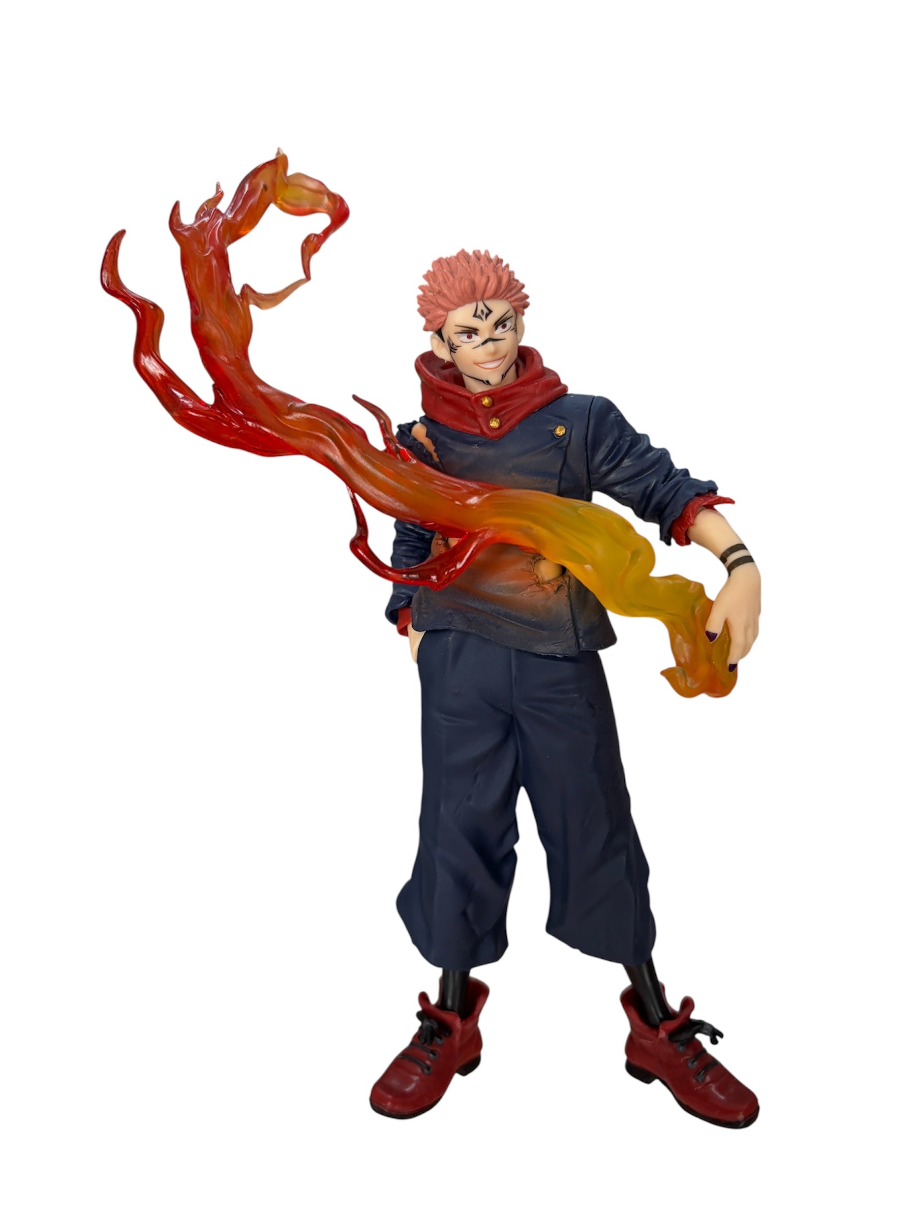 Figura de Anime Jujutsu Kaisen de 16cm, figura de acción de Itadori Yuji, estatuilla de villano Sukuna, decoraciones para habitación, colección de PVC, juguetes.-1