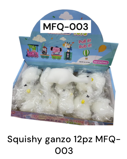 squishy pato blanco mfq003-1
