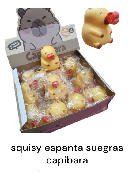 squishy espantasuegra capibara-1