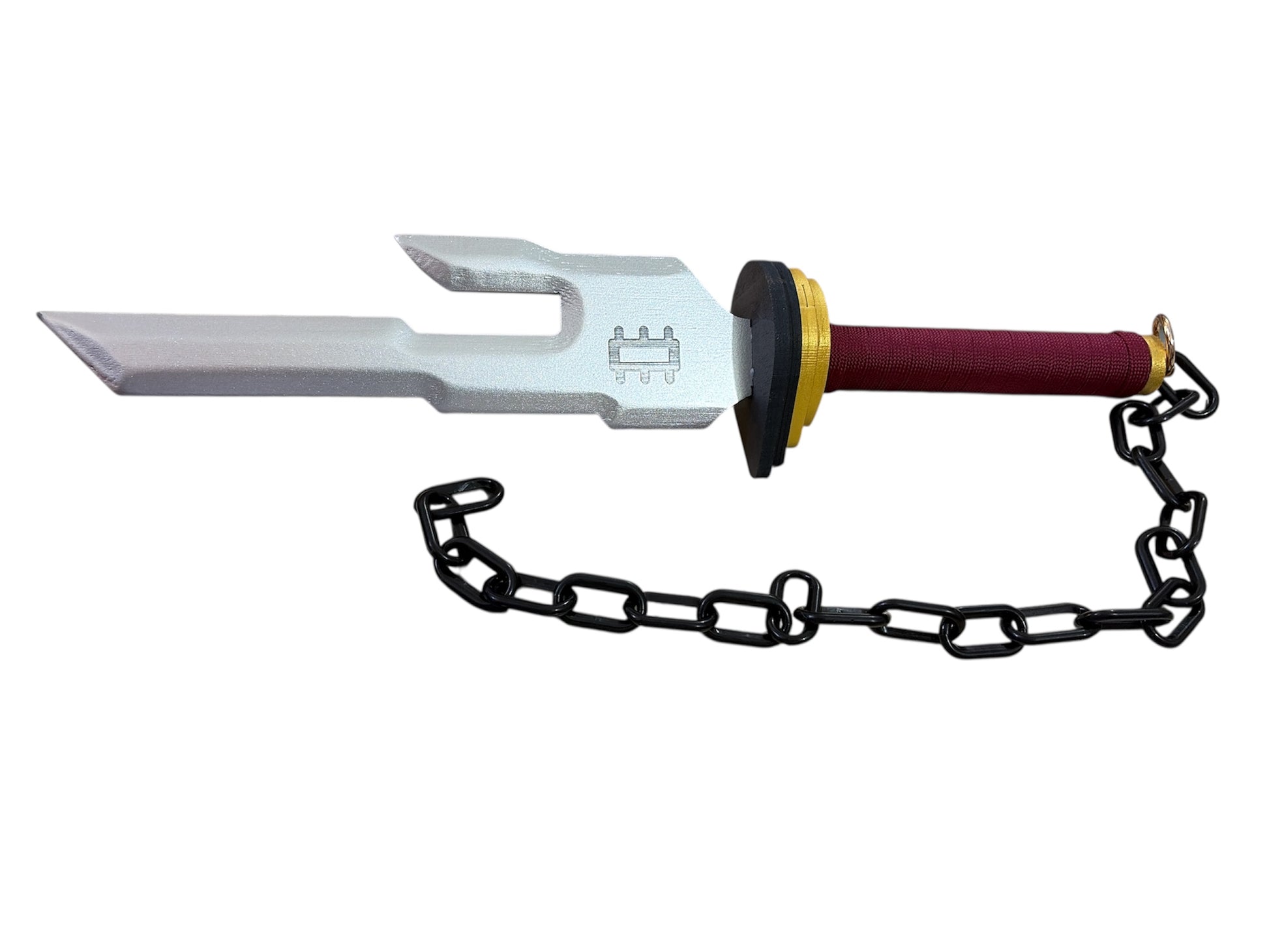 Fushiguro Toji Katana de 18 pulgadas, espada Toji de Anime, tamaño Real, japonés, Katana, Jujutsu Kaisen, cuchillo para Cosplay, regalo de sable samurái-1