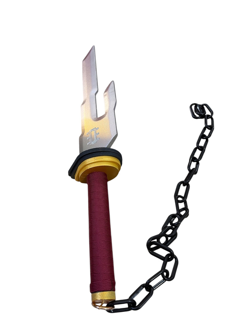 Fushiguro Toji Katana de 18 pulgadas, espada Toji de Anime, tamaño Real, japonés, Katana, Jujutsu Kaisen, cuchillo para Cosplay, regalo de sable samurái-2