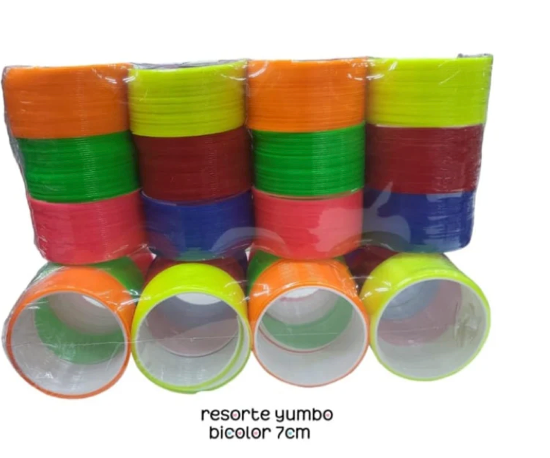 Resorte bicolor jumbo con 12 pz-1