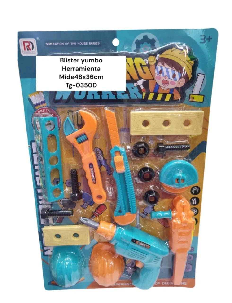 Blister Herramienta Jumbo Tg-0350D