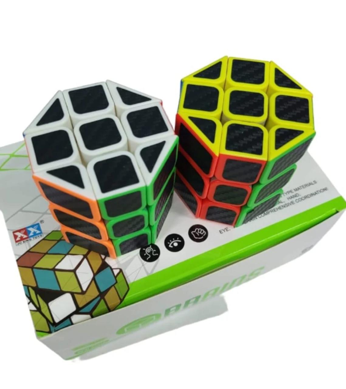 Cubo Octagono Negro Tg-0404C-0100-1
