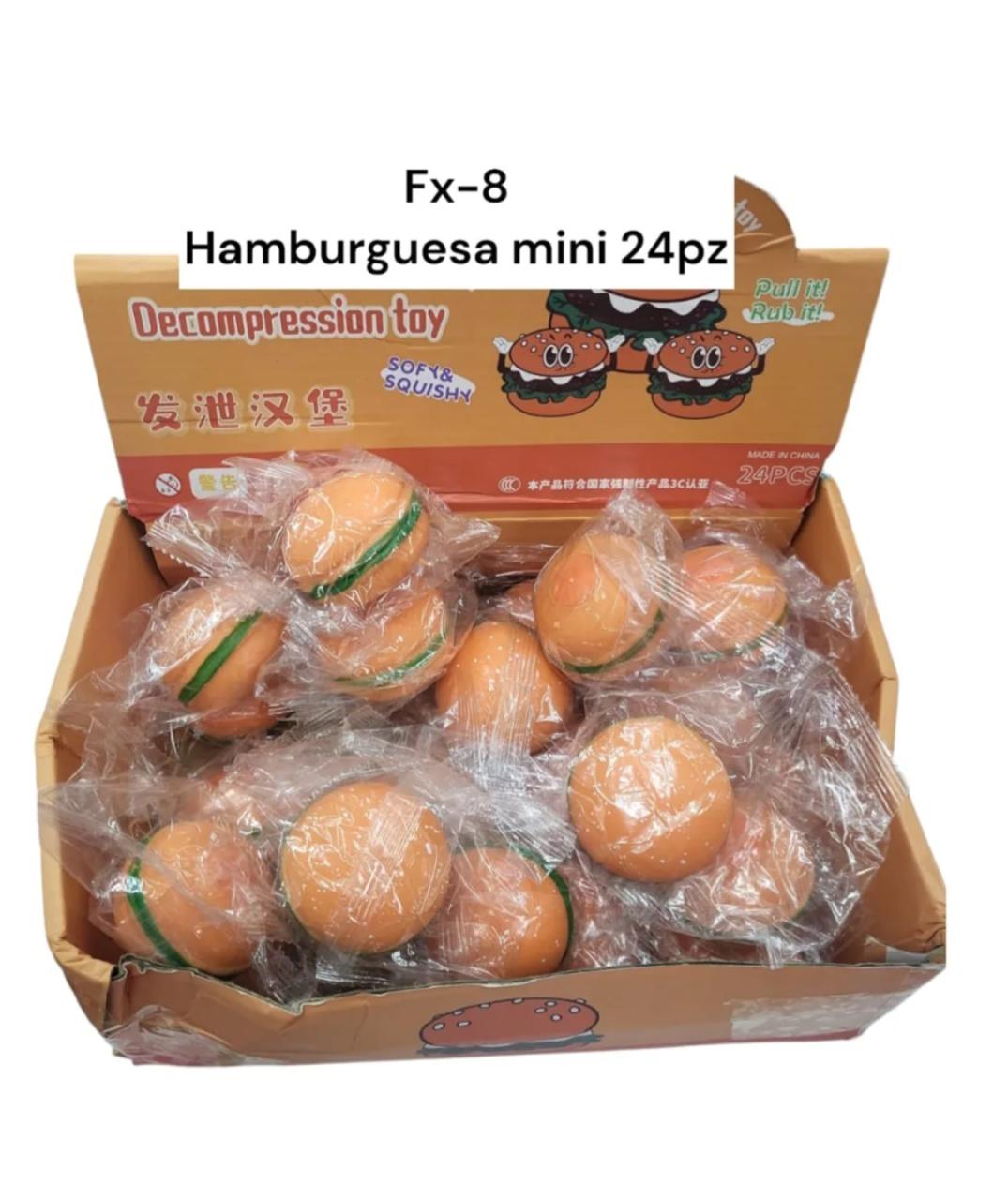 Hamburguesa Mini 24 Piezas Mfq-004