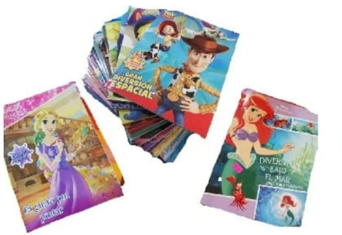 libro para colorear paquete con 12