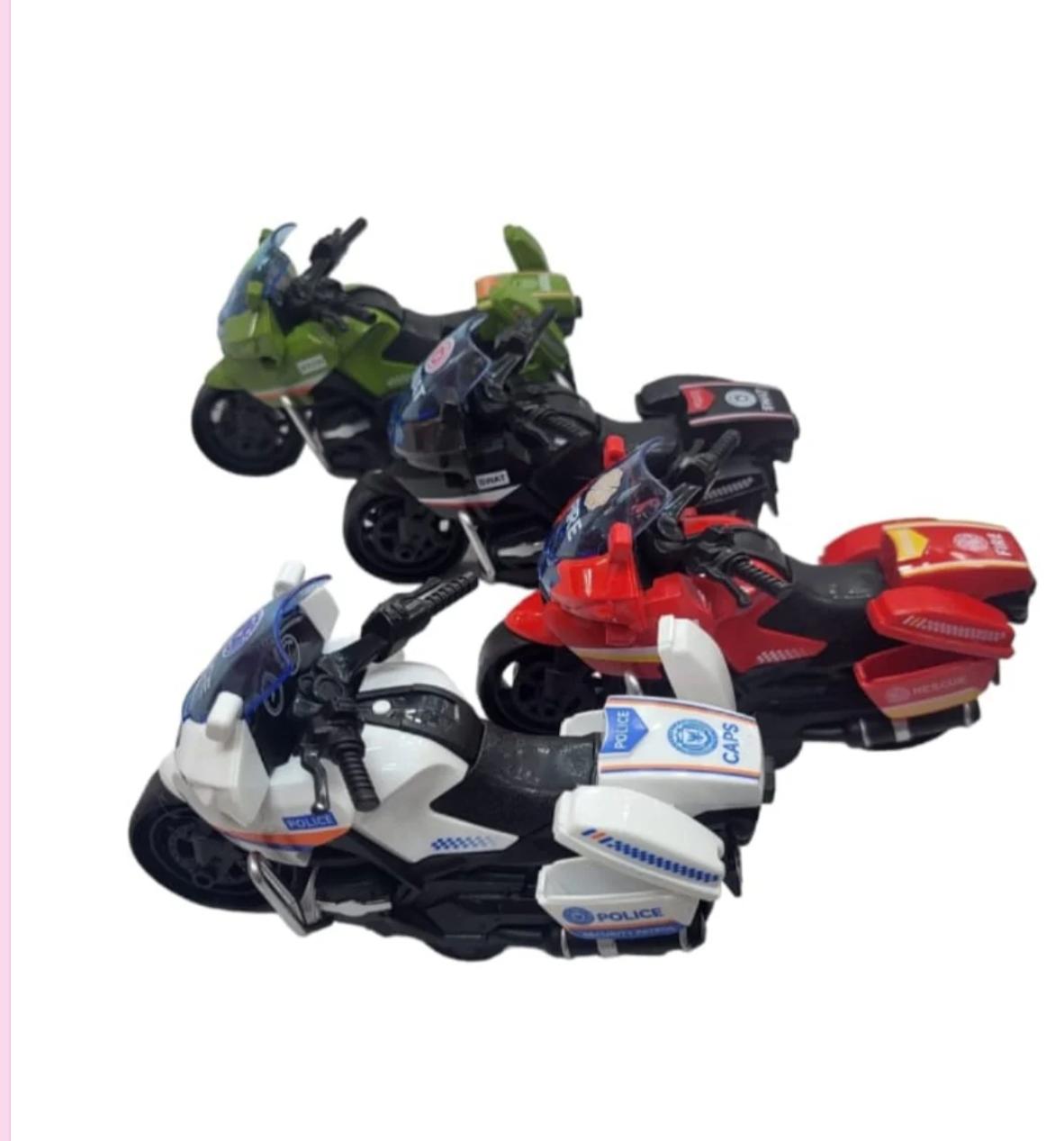 moto police friccion